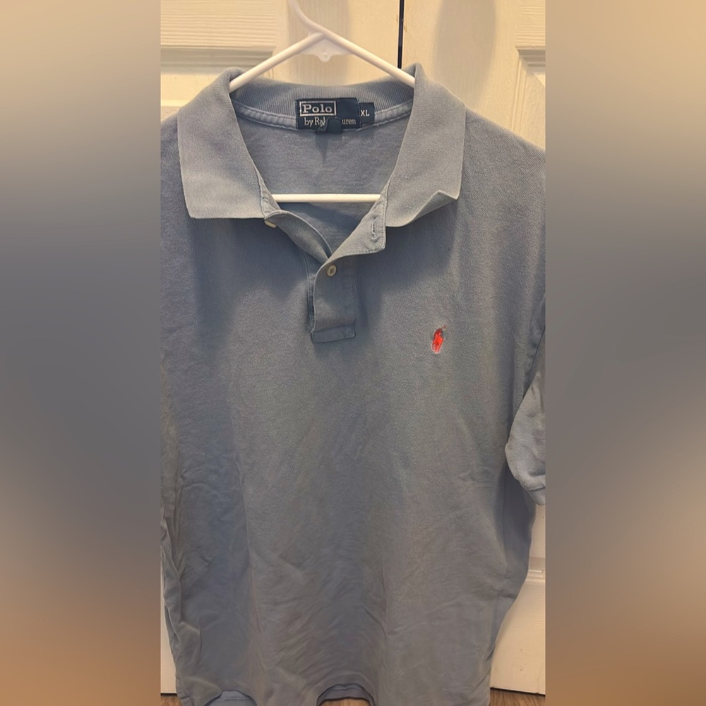 Ralph Lauren xl and Tommy Hilfiger brand polos